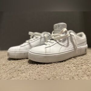 PUMA white sneakers